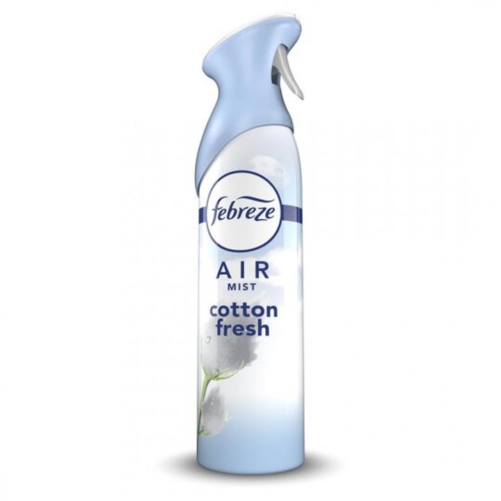 اسپری خوشبو کننده هوا فبرز Febreze سفارش اروپا مدل Cotton Fresh حجم 300 میل